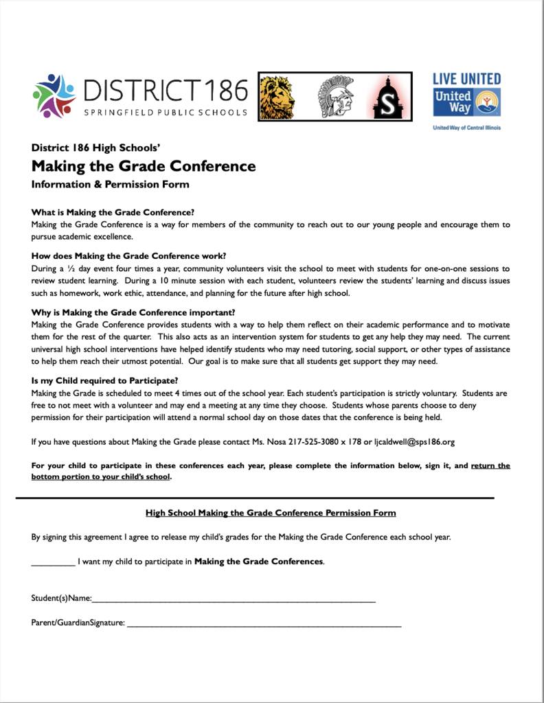 Making the Grade Conference