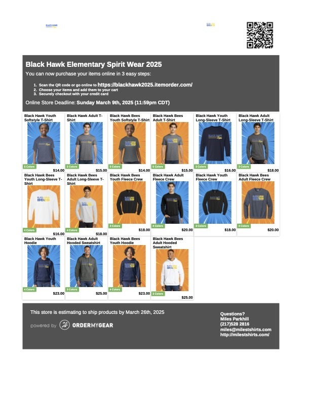 Spirit Wear