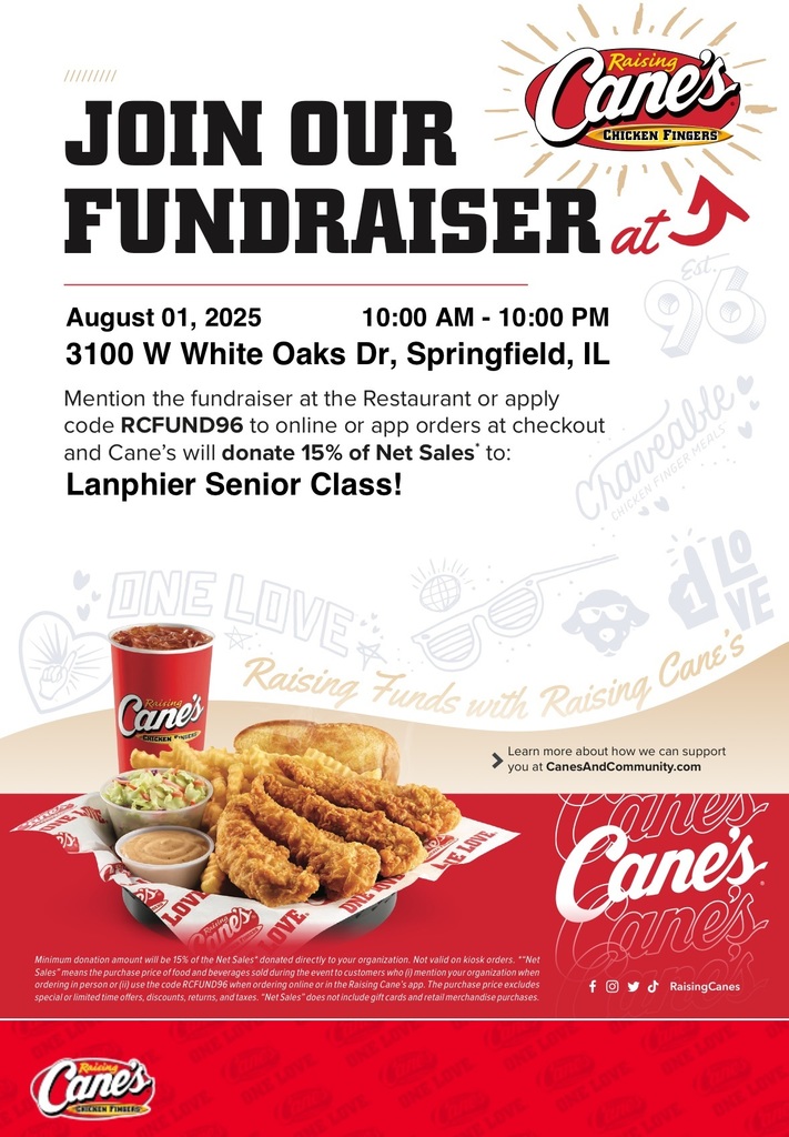 Cane's Fundraiser