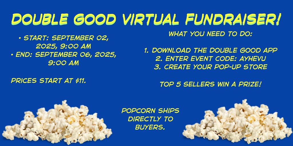 Popcorn fundraiser