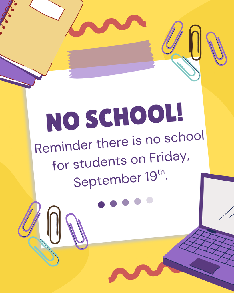No School Reminder