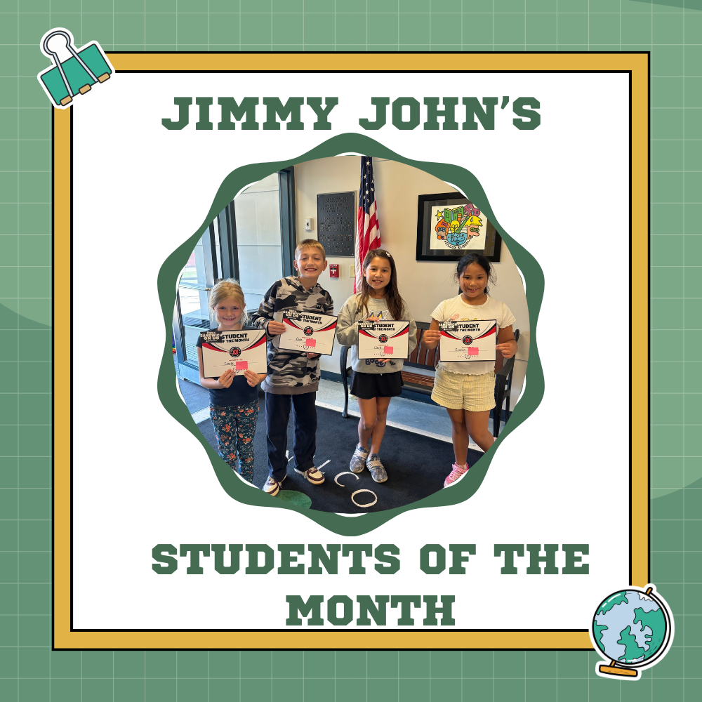 September Jimmy John's Students of the Month! Way to go, Wildcats! 