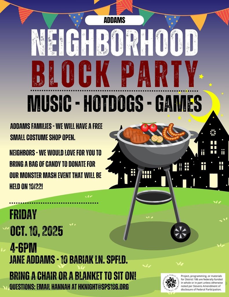 Addams Neighborhood Block Party