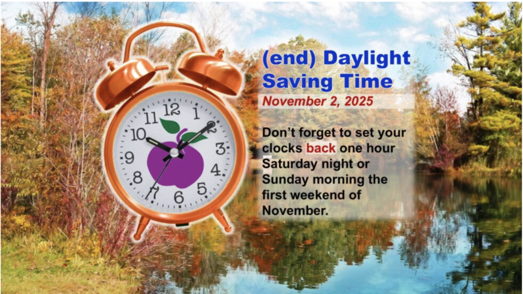 Don't Forget to Fall Back