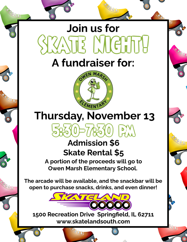 Skateland Family Night - 5:30 - 7:30 p.m.