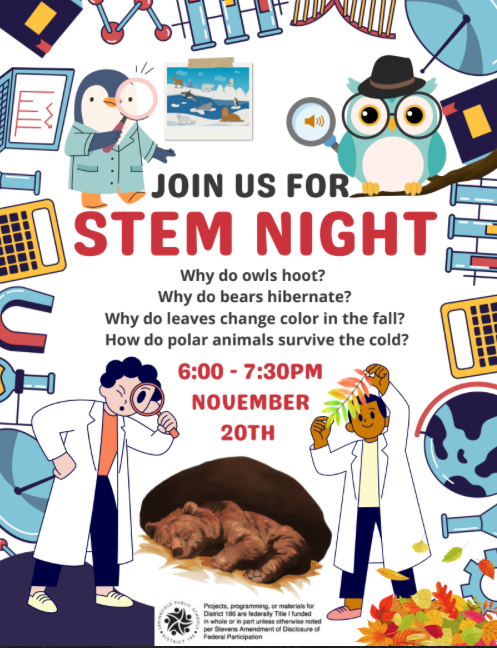 STEM night flyer