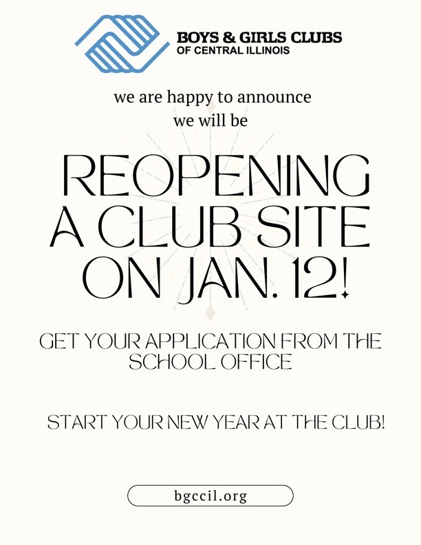 Boys and Girls Club flyer