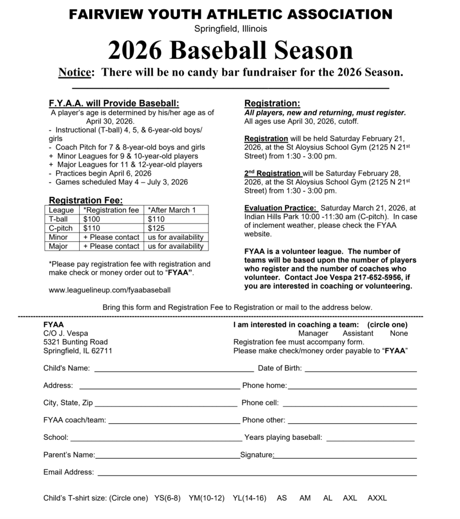 Youth Baseball League