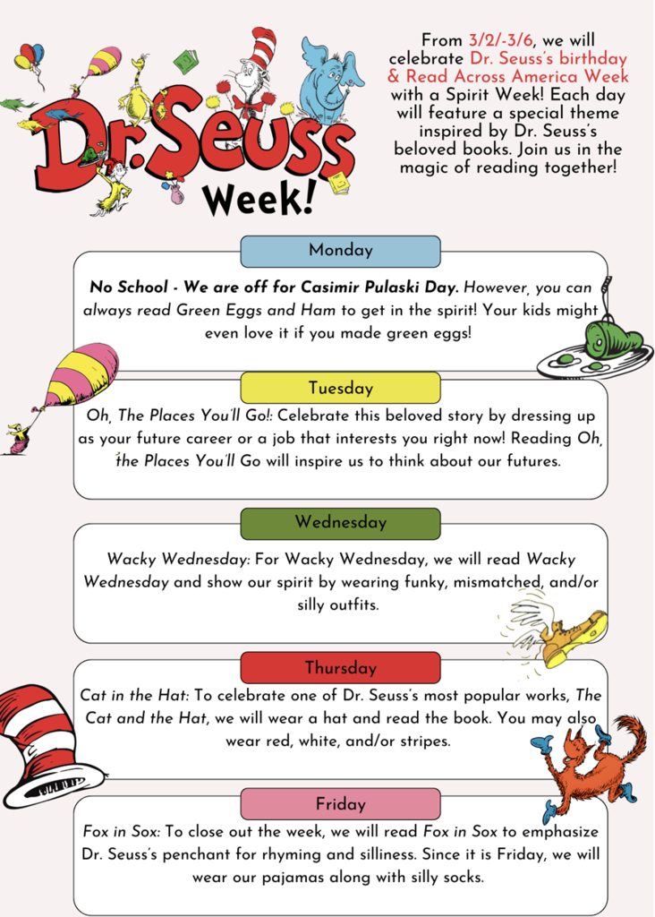 Read Across America Theme!