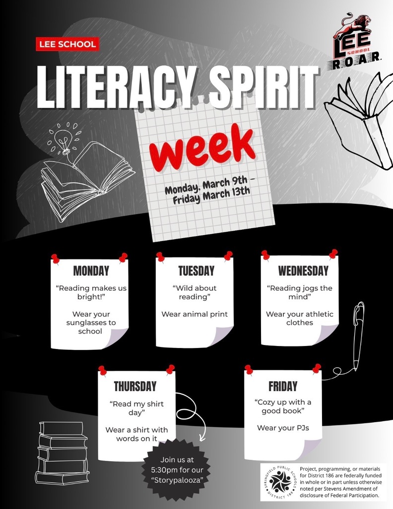Literacy Spirit Week 