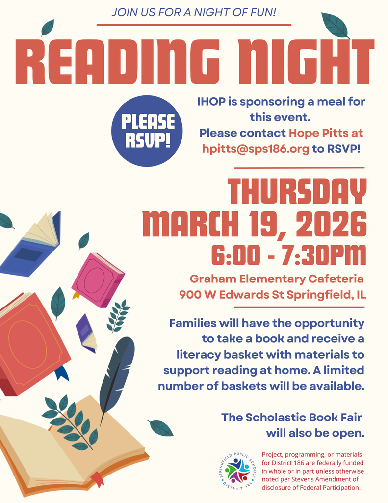 Family Reading Night March 19