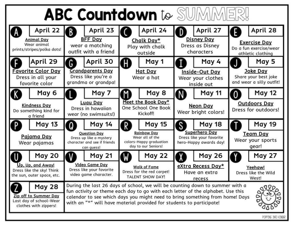 ABC Countdown to Summer
