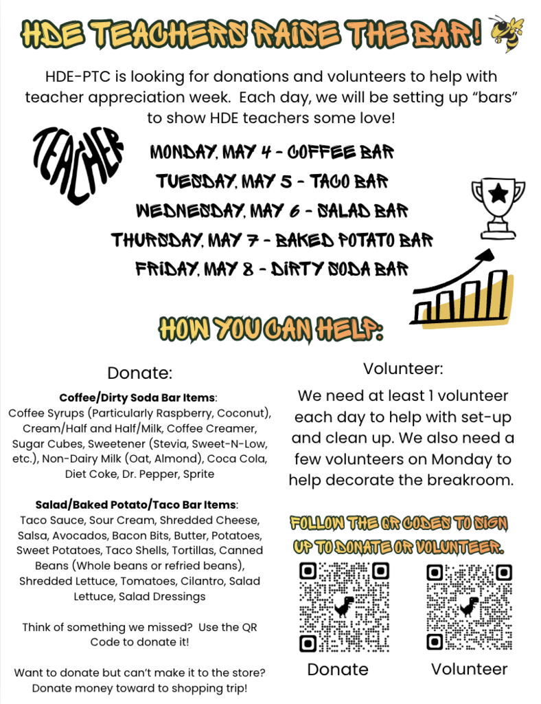 Teacher Appreciation Week Flyer