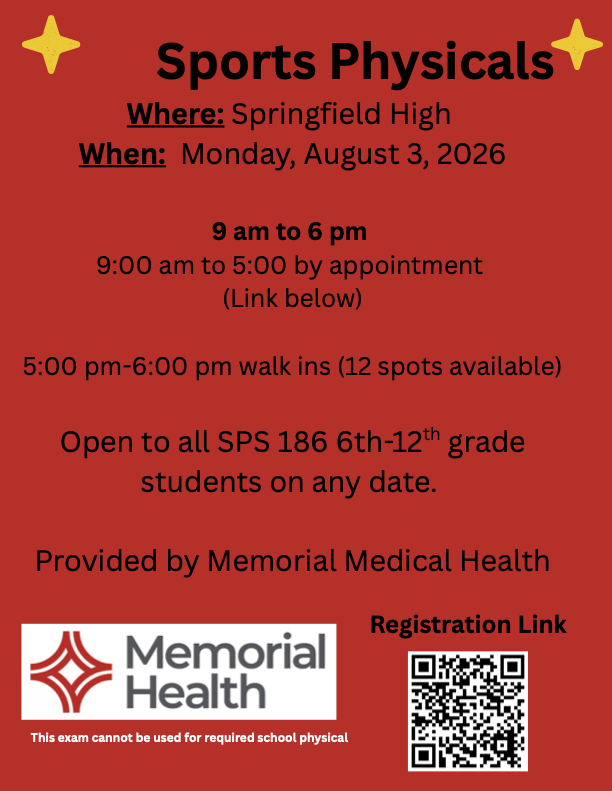 Sports Physicals @ SHS