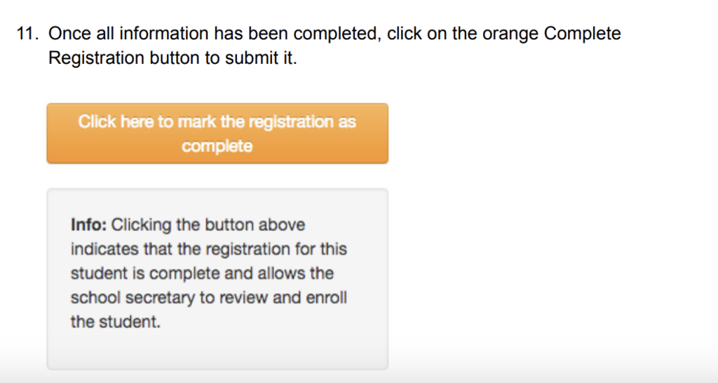 Registration Complete