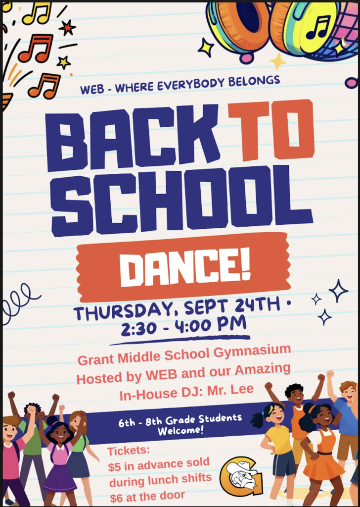 Back to School Dance