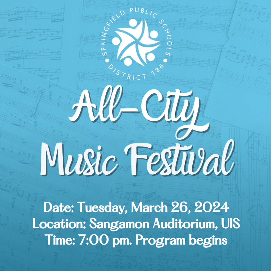 all city music festival march 26 2024 7 p.m. Sangamon Auditorium