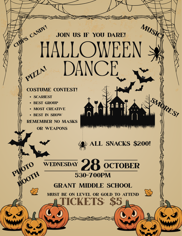 Halloween Dance Flyer