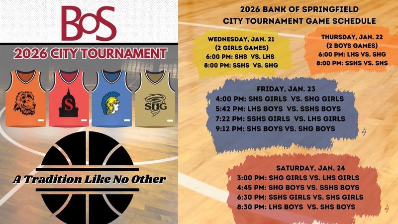 CITY TOURNAMENT SCHEDULE 