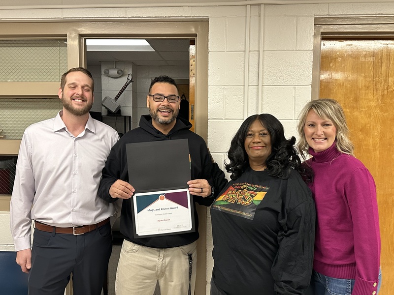 Kyle Heaton, Horace Mann, Ryan. Green,  Project Impact, Kim Senor, Project Impact, Shannon Ferholtz, ROE Superintendent