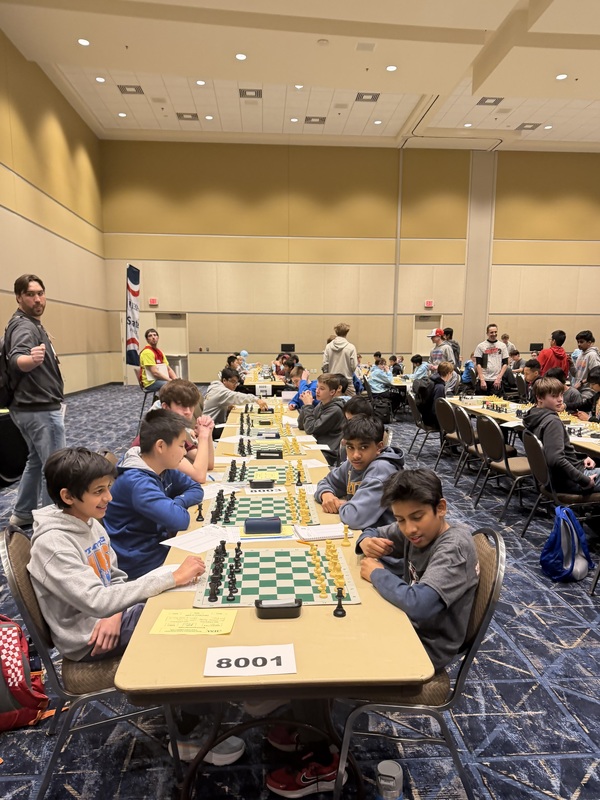 students playing chess