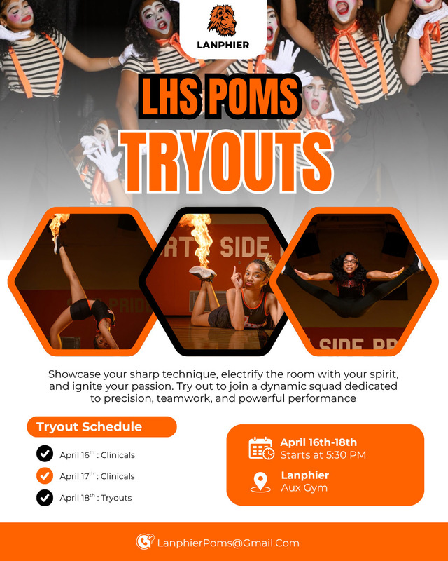 LHS Poms Tryout Information 