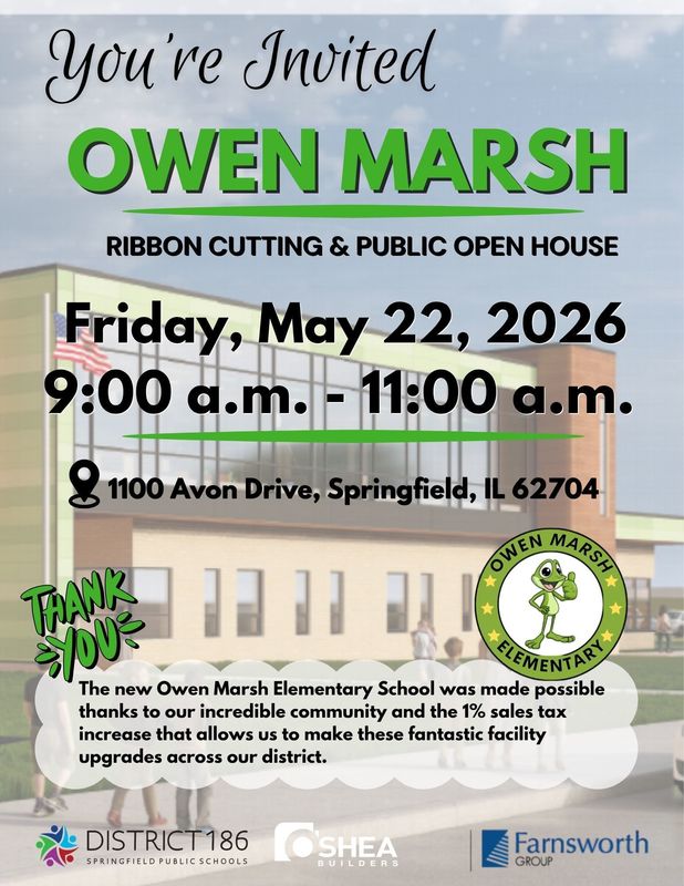 owen marsh open house may 22 9 am - 11 am