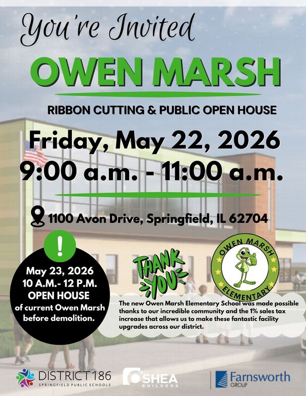 owen marsh open house may 22 9 am - 11 am