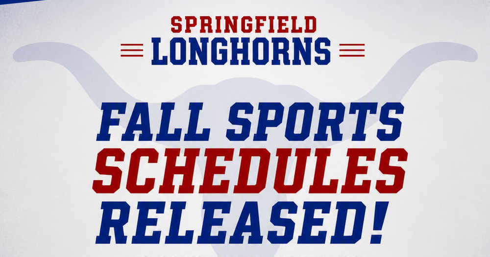 Fall Athletic Schedules