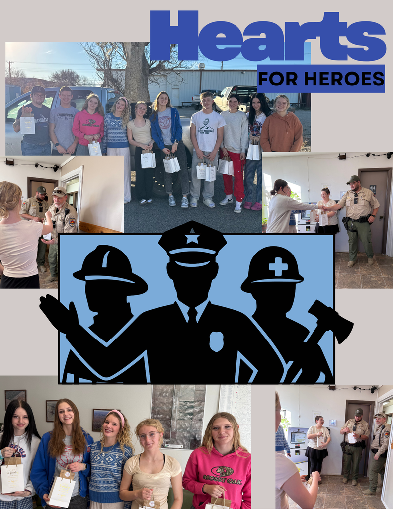 Our Student Council showed their appreciation for Springfield's bravest with their "Hearts for Heroes" project! Students worked together to pack goodie bags, write thank you letters, and visited our local fire, police, sheriff, and EMT stations to deliver them by hand. It was a great way to say a personal "thank you" to the first responders who do so much for us! 