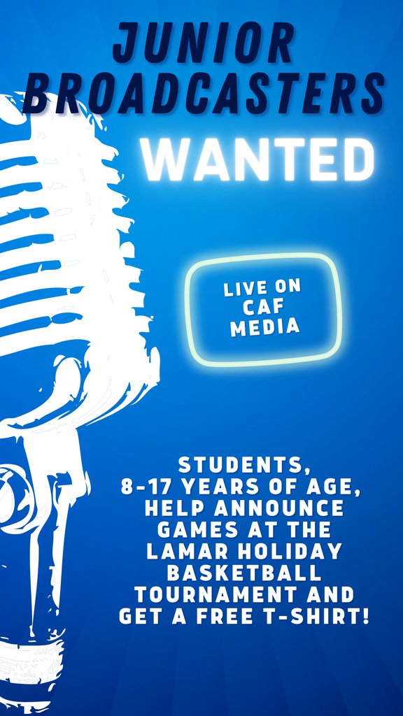 Junior Broadcasters Wanted