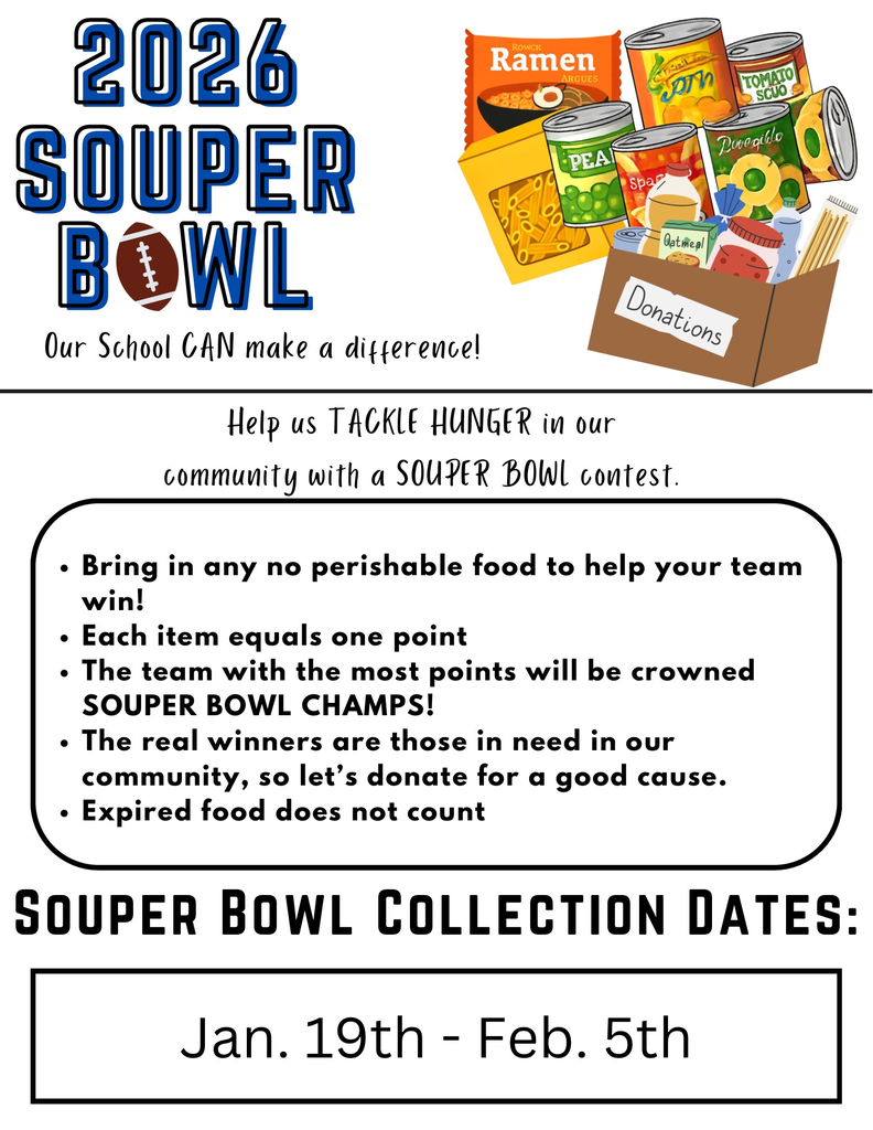 2026 Souper Bowl Collection Dates: January 19th-February 5th
