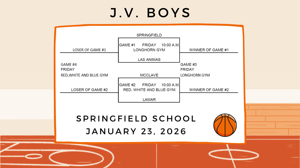 J.V. Boys Tournament Bracket
