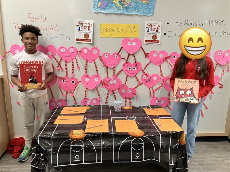 family reading night picture