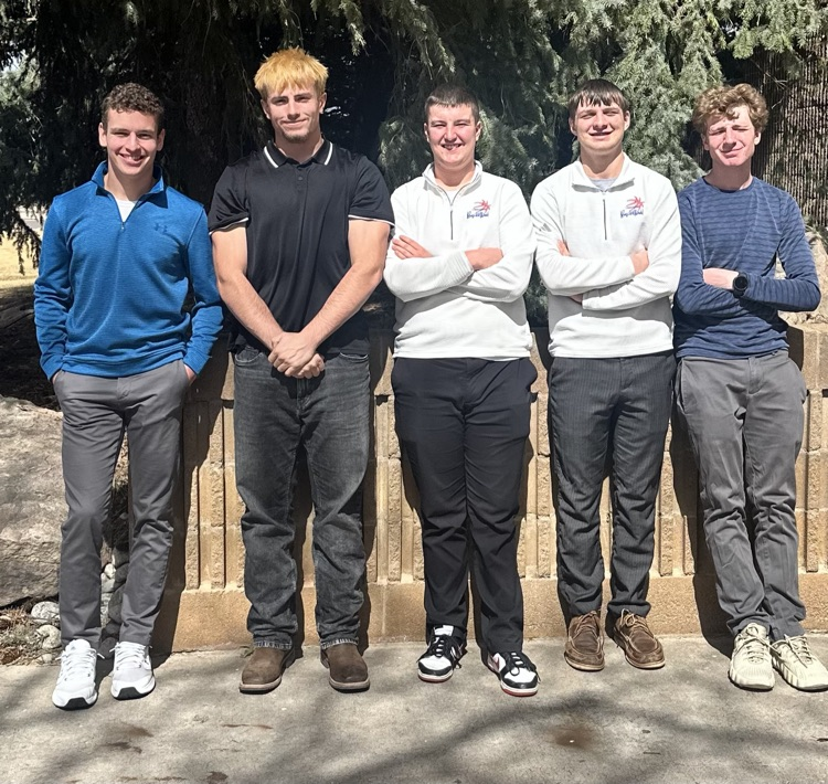 knowledge bowl team picture for placing 6th at the Colorado State Championships 