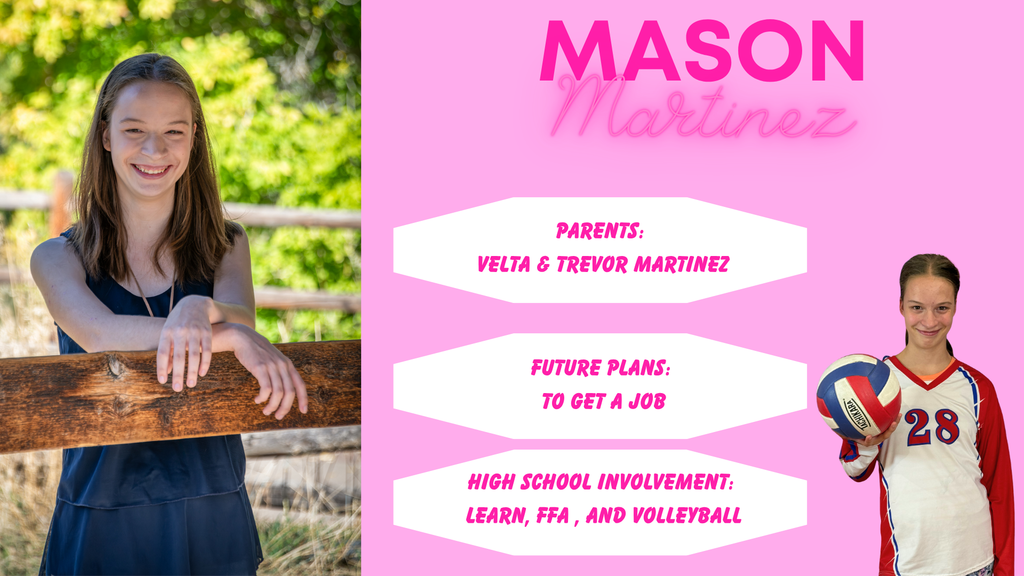 Senior Pictures of Mason Martinez