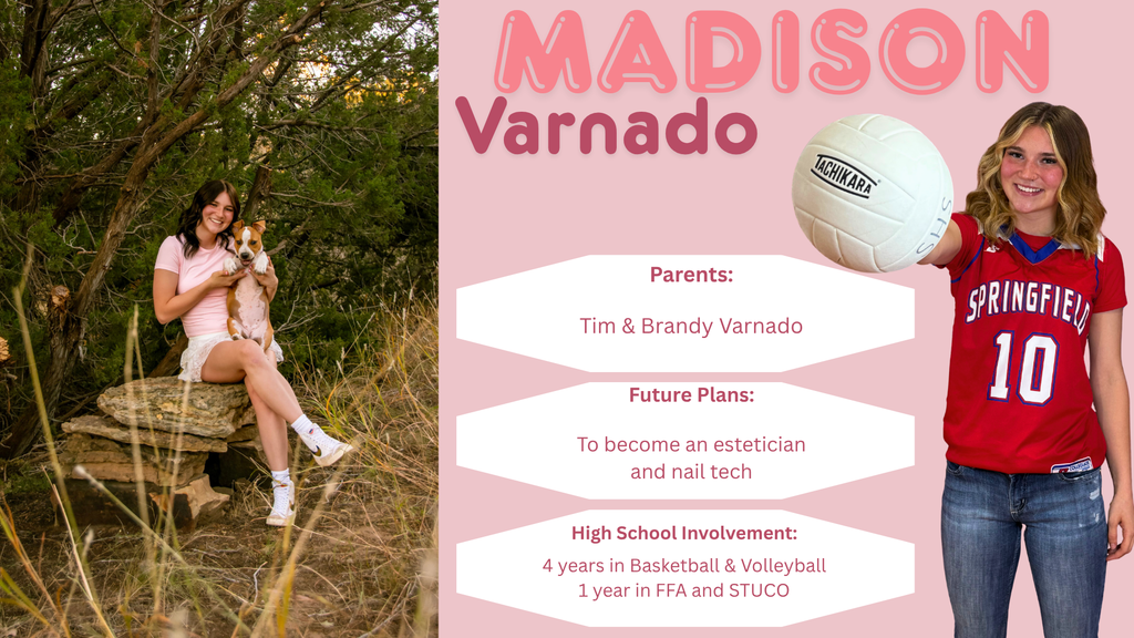 Class of 2026 - Senior Spotlight Madison Varnado
