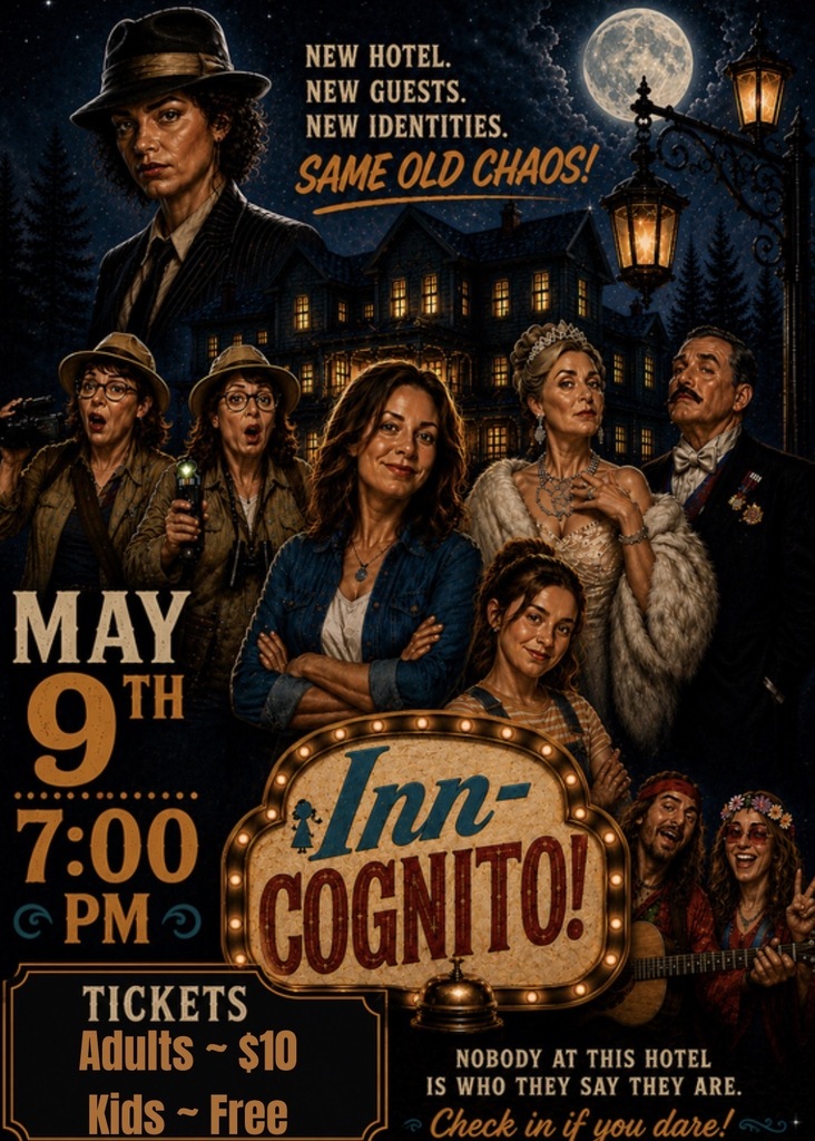Flyer for High School Drama Play
