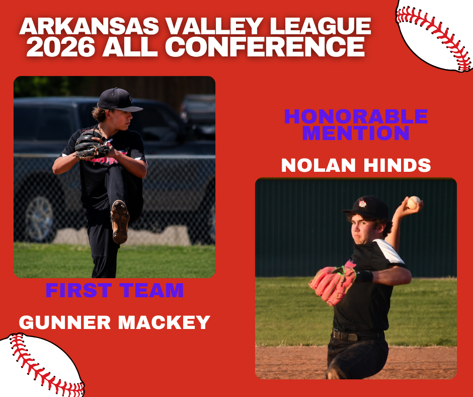 Baseball All-Conference - Gunner Mackey and Nolan Hinds