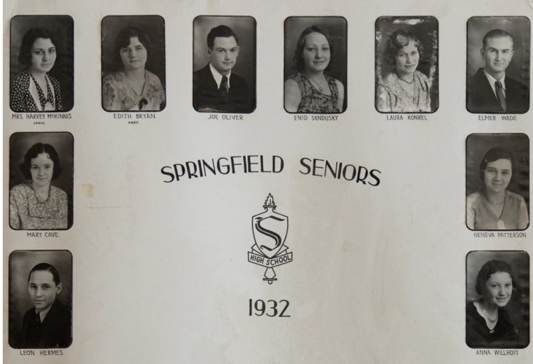 Springfield Seniors Class of 1932