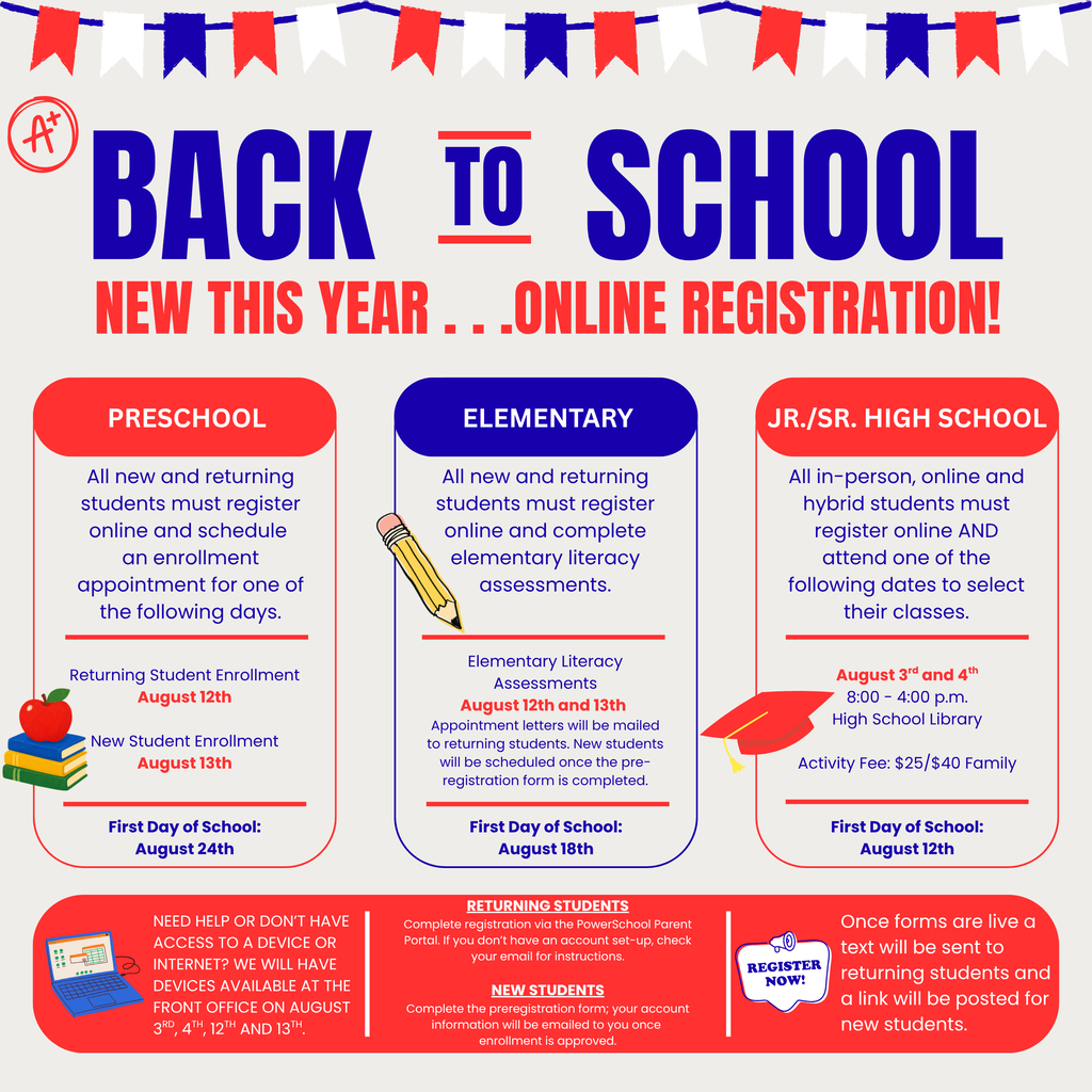 Back to School Information