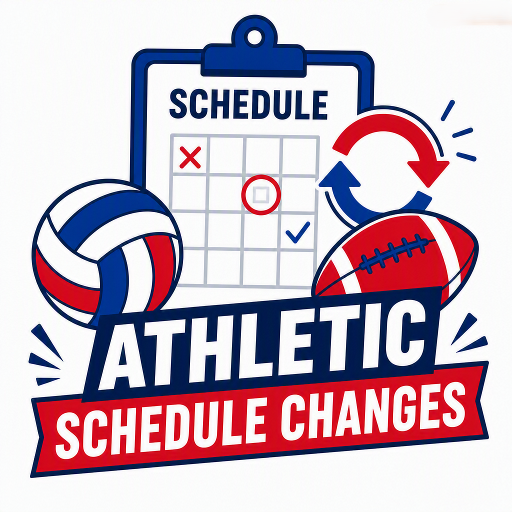 Athletic Schedule Changes