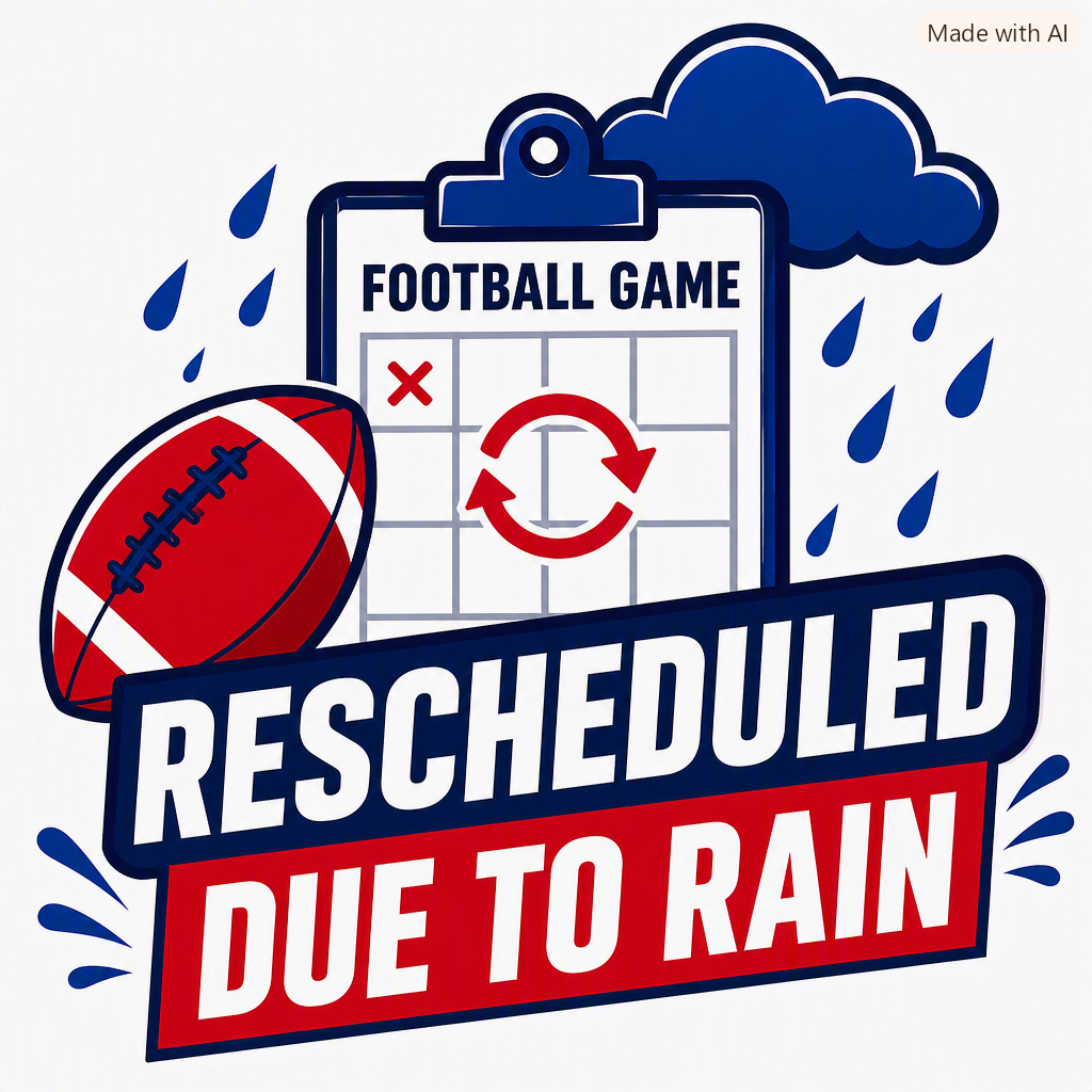 Football Rescheduled
