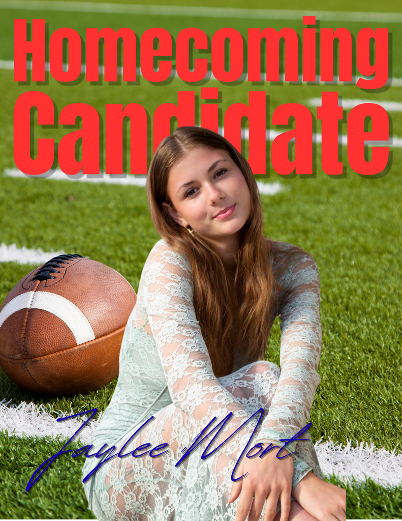 Homecoming Candidate Jaylee Mort