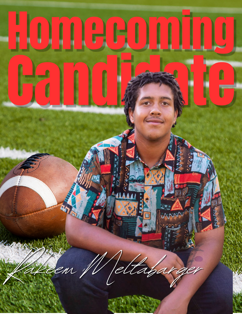 Homecoming Candidate Rakeem Meltabarger