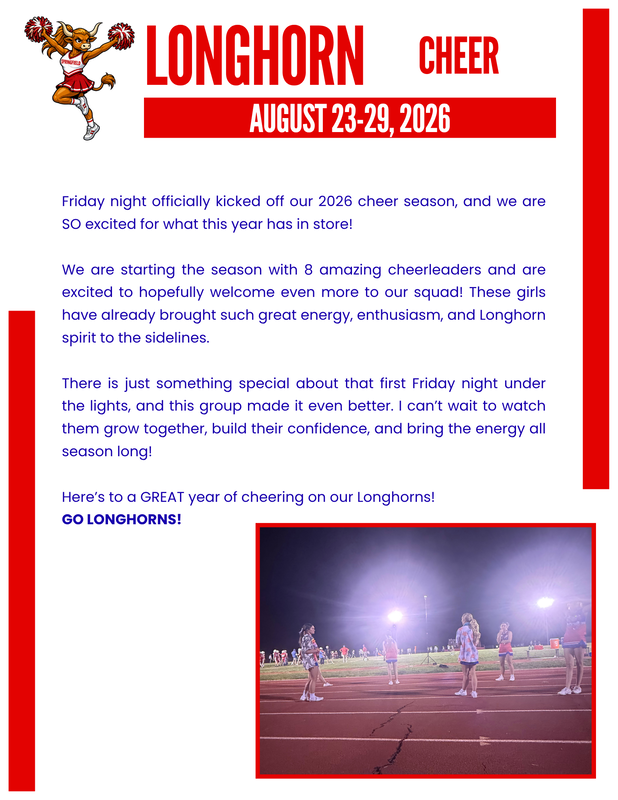 HS Cheer - 8/30/26