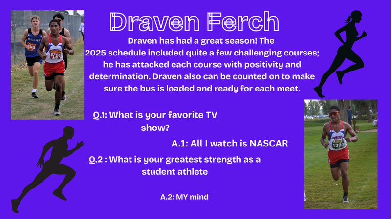 Cross Country Athlete of the Week - Draven Ferch