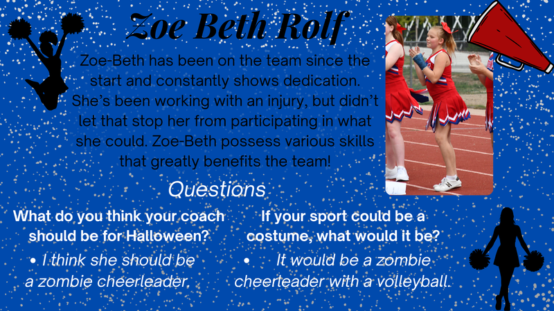 Athlete of the Week - JH Cheer