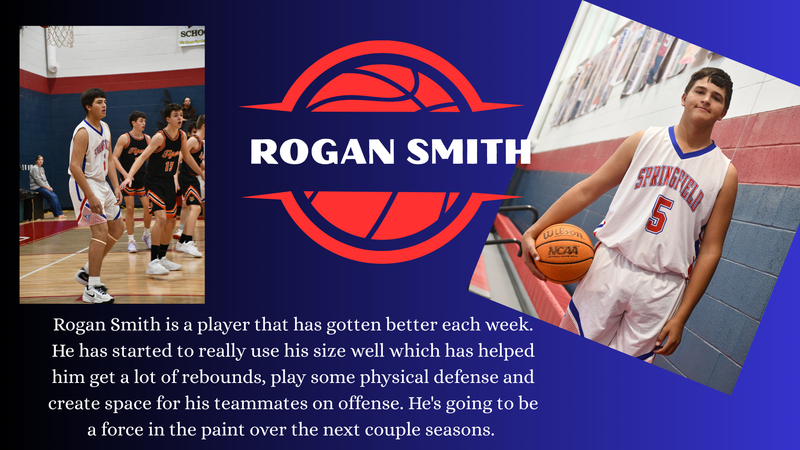 High School Basketball - Rogan Smith