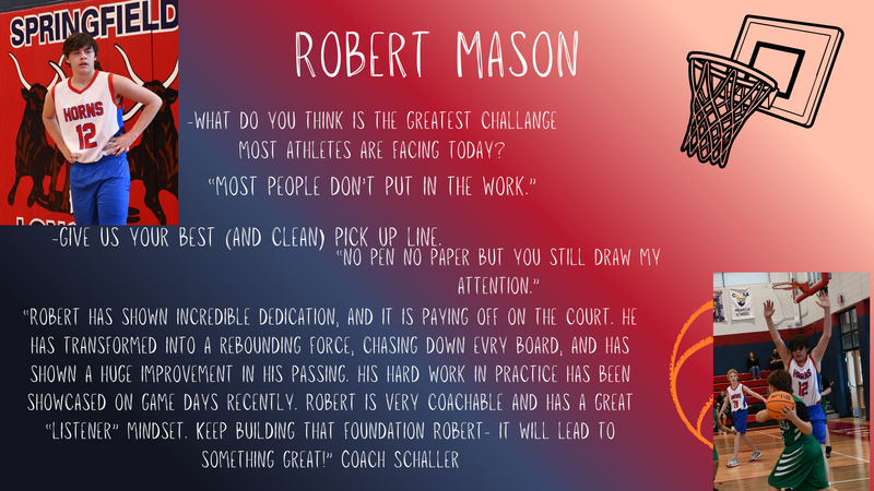 Robert Mason - Junior High Basketball